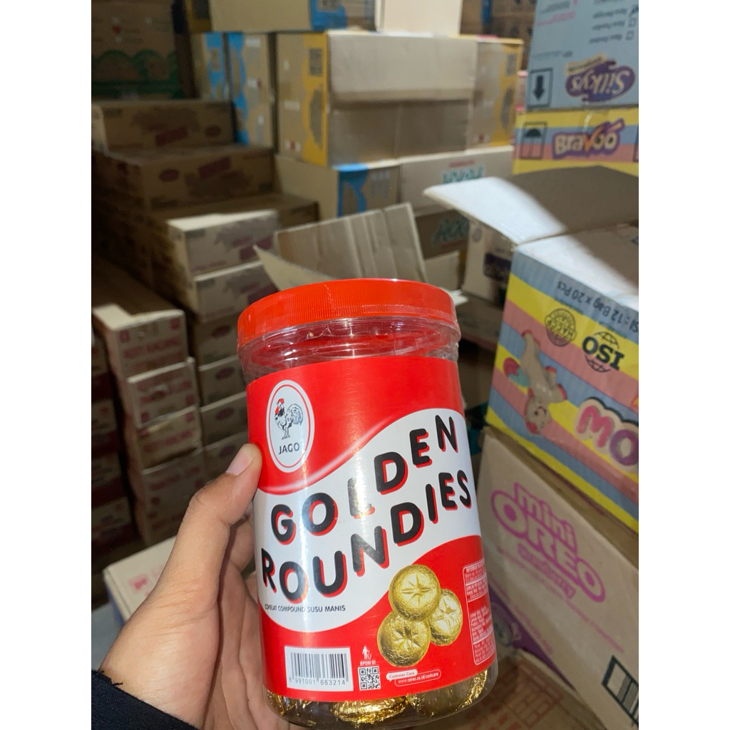 coklat koin / coklat koin emas / coin golden roundies / coklat coin roundies/ coklat coin Delfi/cokl