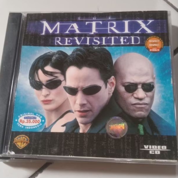 VCD Original Matrix Revisited Feat Keanu Reeves Teks Indonesia