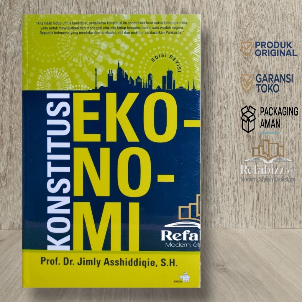 Buku Konstitusi Ekonomi - Edisi Revisi - Jimmly Asshiddiqie