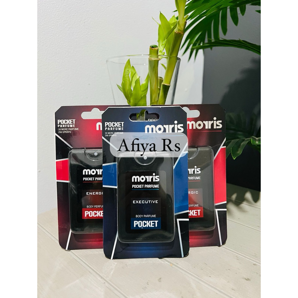 Morris Pocket Parfum Elegan 18 Ml Parfum Saku Pria