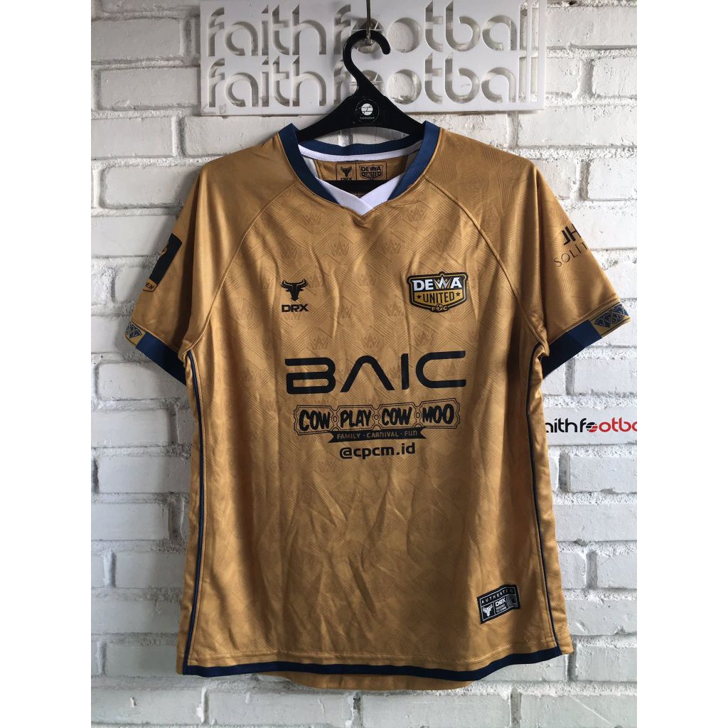 Jersey Dewa United Home Piala Presiden 2025 Original Authentic Player Issue RICKY KAMBUAYA DRX