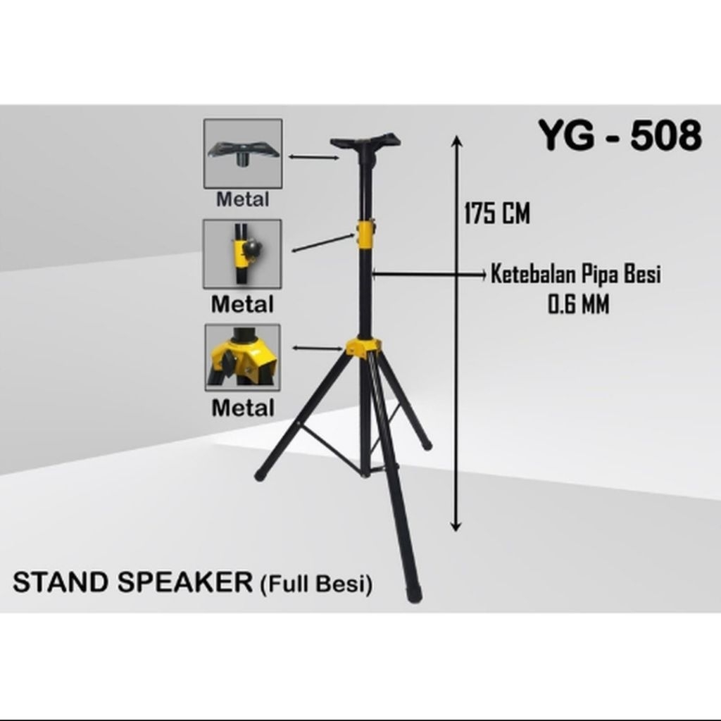 Stand Speaker Full Besi /Stand Speaker Besi Import