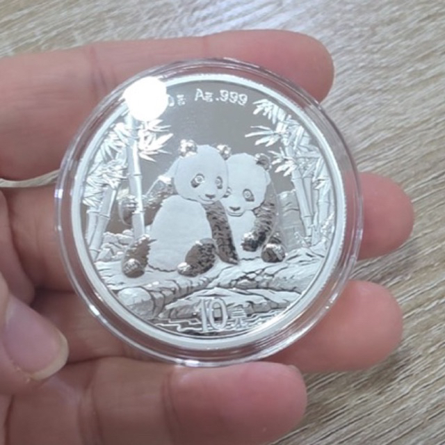 PERAK KOIN MURNI EDISI PANDA CHINA