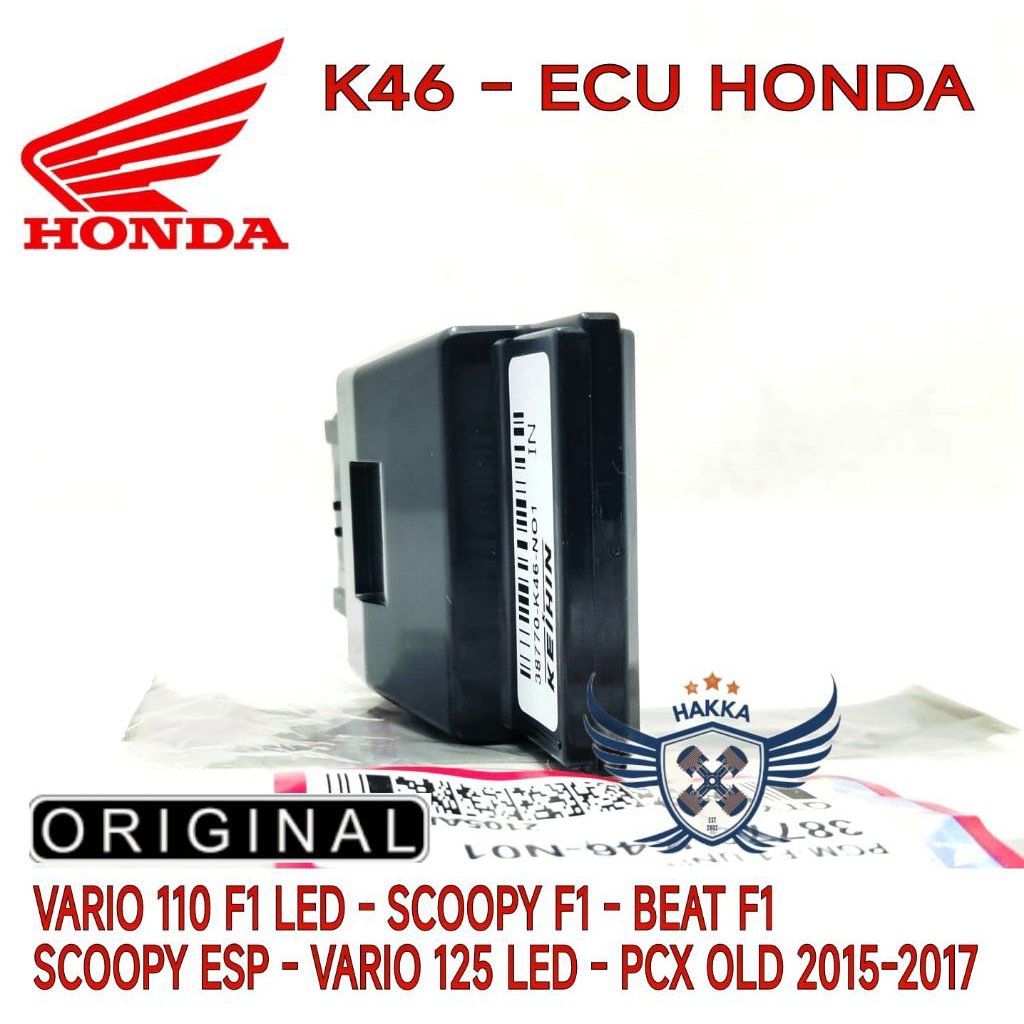 K46 ECU ASLI HONDA VARIO 110 FI LED,ECU ASLI HONDA BEAT FI,ECU ASLI HONDA SCOOPY FI,ECU ASLI HONDA S