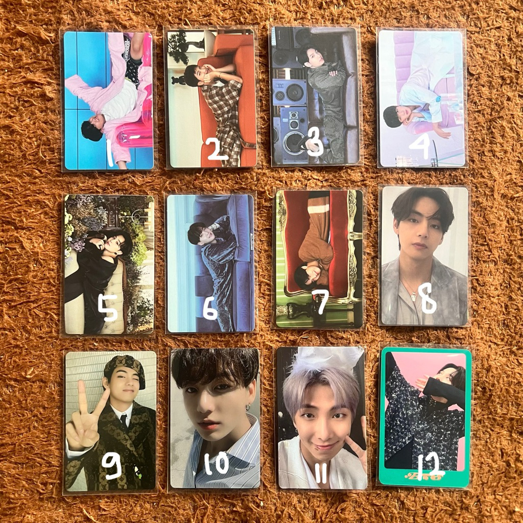 [OFFICIAL] PC PHOTOCARD BTS PROOF MOTS7 BE STANDART COMPACT DICON TAEHYUNG RM JUNGKOOK JIMIN
