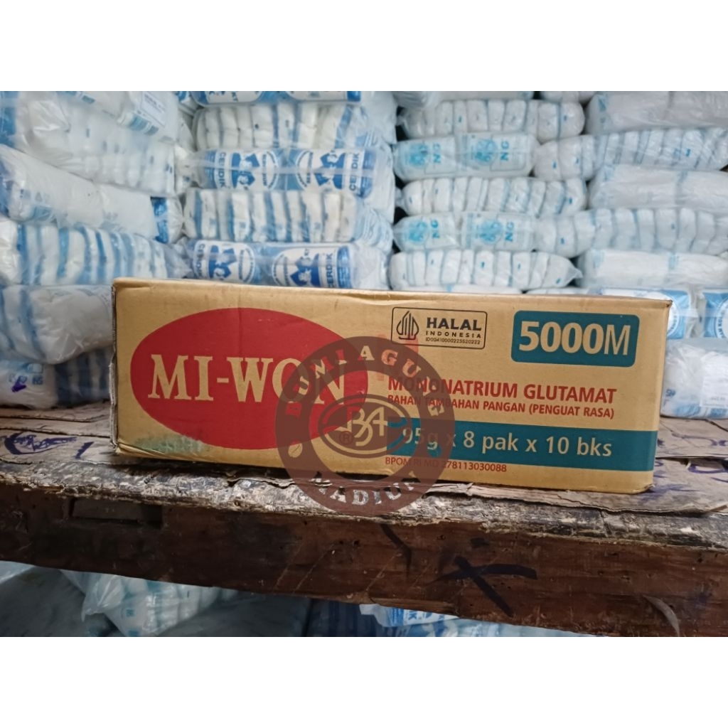 Miwon 5000 kemasan 1 karton