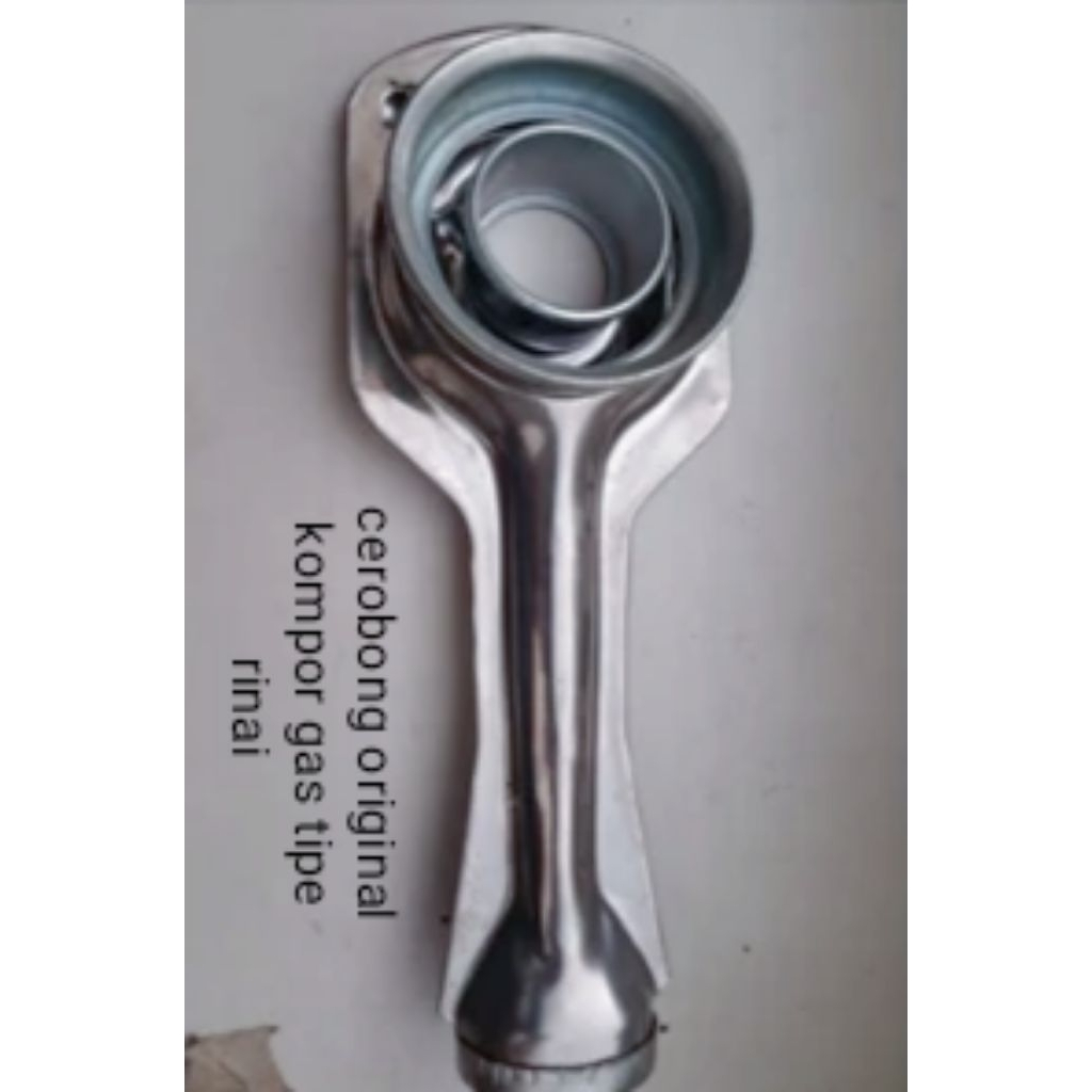termurah cerobong kompor gas tipe rinai 2 tungku/ 1 tungku bahan stenlis original terbaik