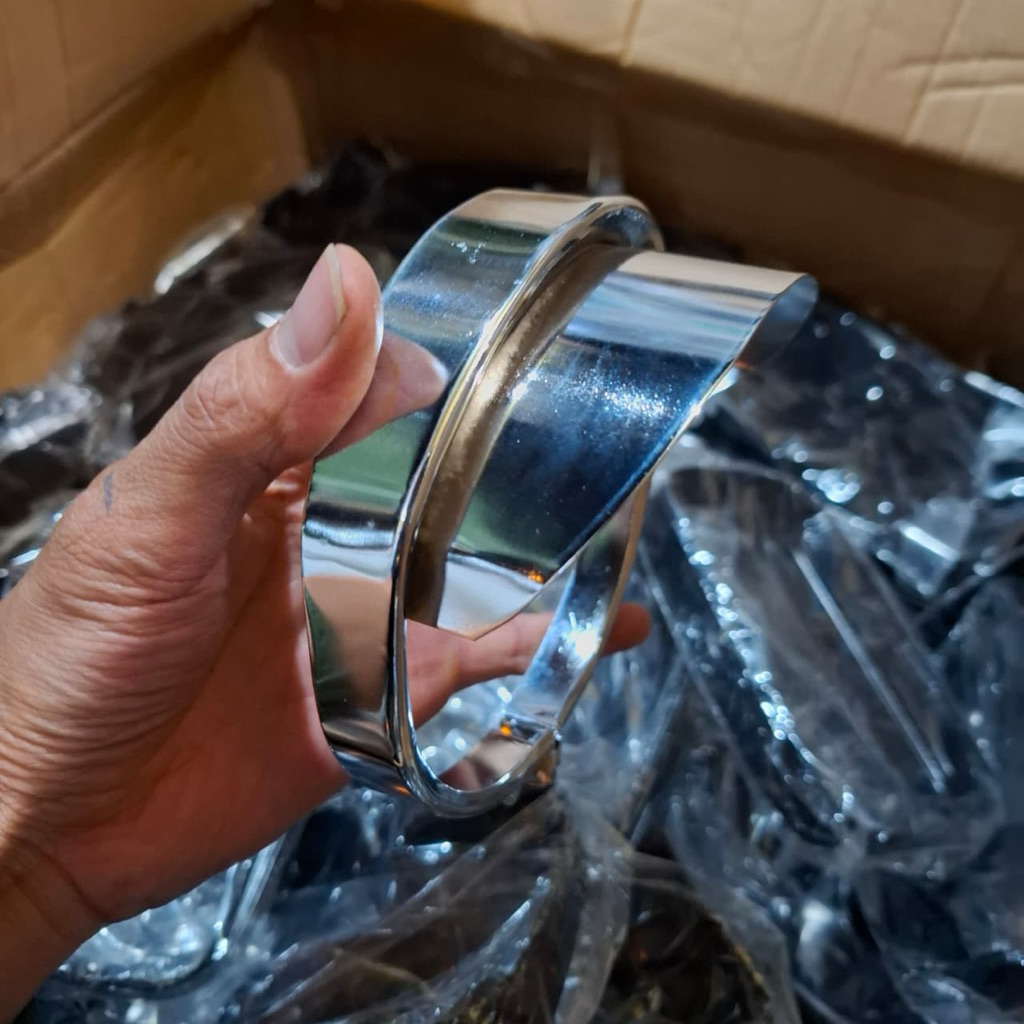 RING LAMPU RING HEADLAMP VESPA SUPER SUPER STANG BULAT