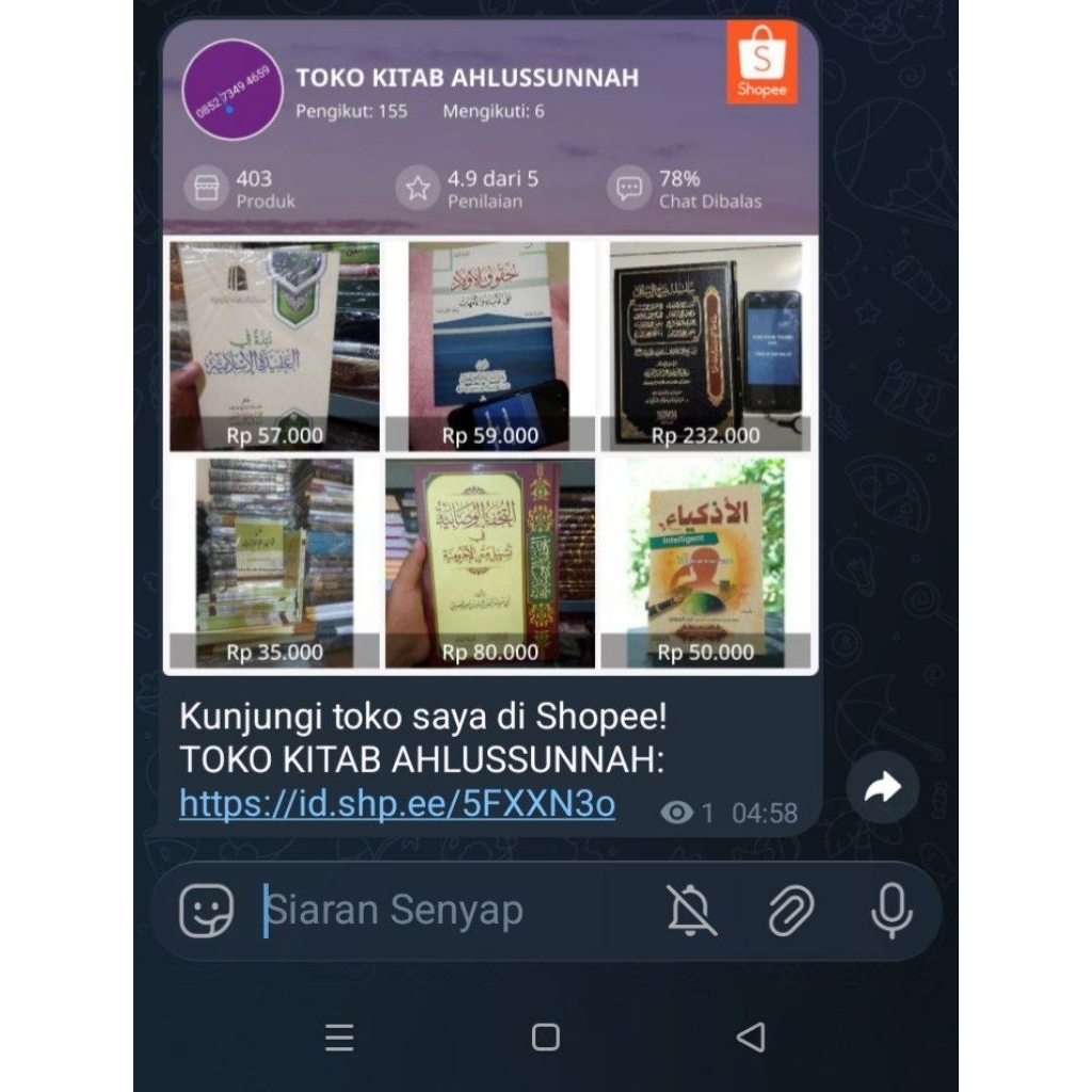 Link toko kitab Ahlussunah jogja https://id.shp.ee/Taiz3VZ