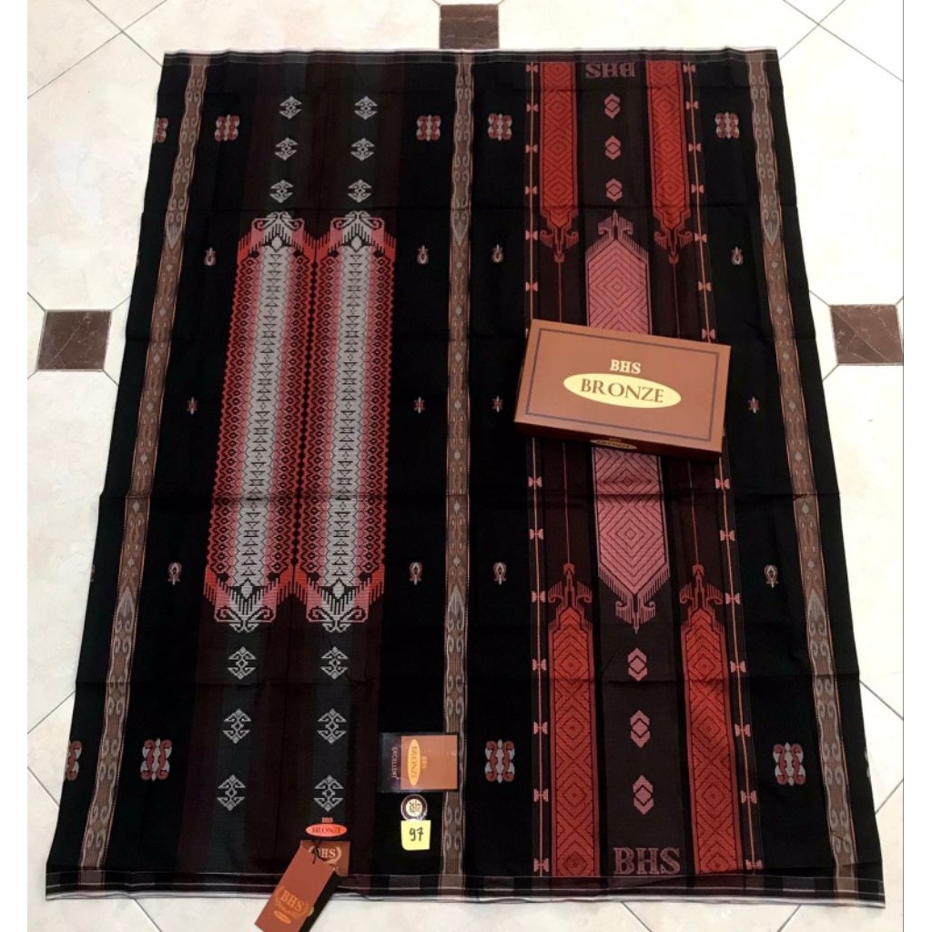 (COD) Sarung BHS EXCELLENT Songket Grade Bronze