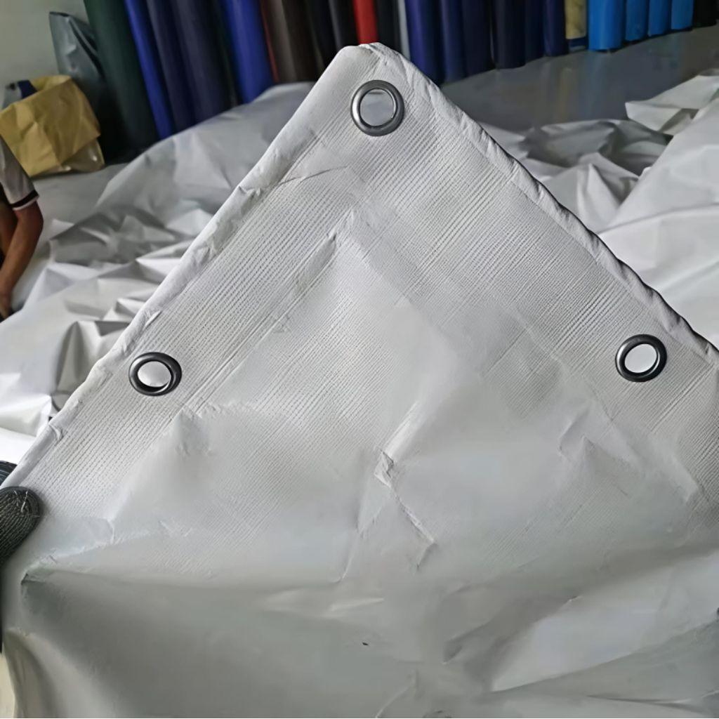 terpal tenda/terop putih ukuran pass 4X8