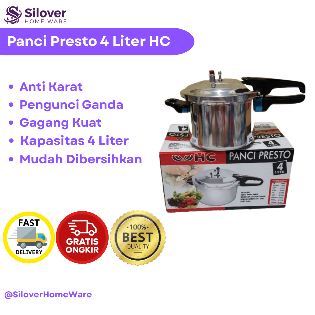 PANCI PRESTO HAPPY CALL / Presto 4 liter