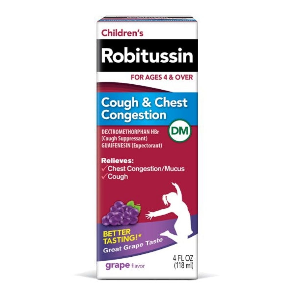 Robitussin DM Rasa Anggur Usia 4+ 118ml