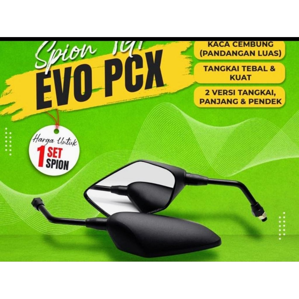 Spion Motor TGP Evo - Kaca Spion Motor Matic & Bebek Original