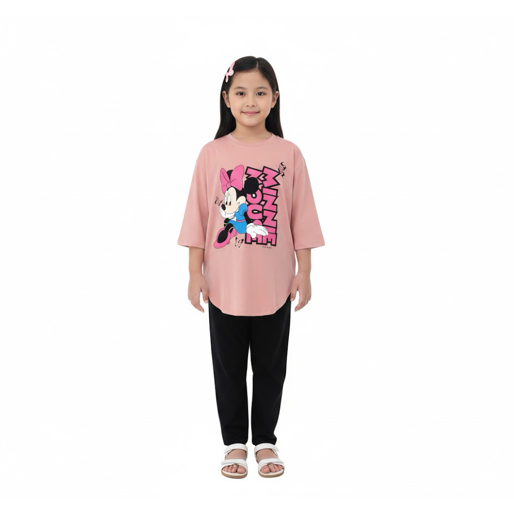 Baju Anak Perempuan Model bawah Oval Couple Mom & Kids-Baju Anak Perempuan Kekinian blouse Couple Ib