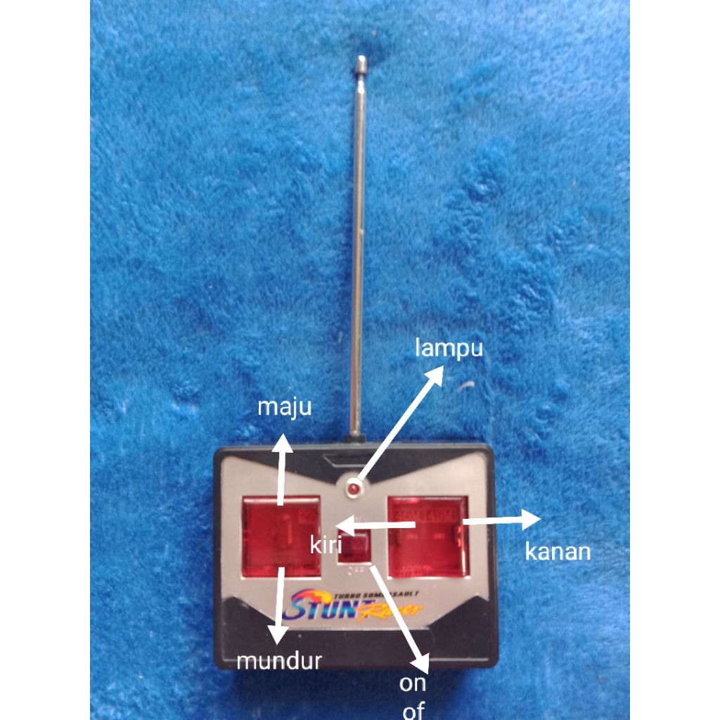 SPAREPART/ONDERDIL MOBIL RC STUNT