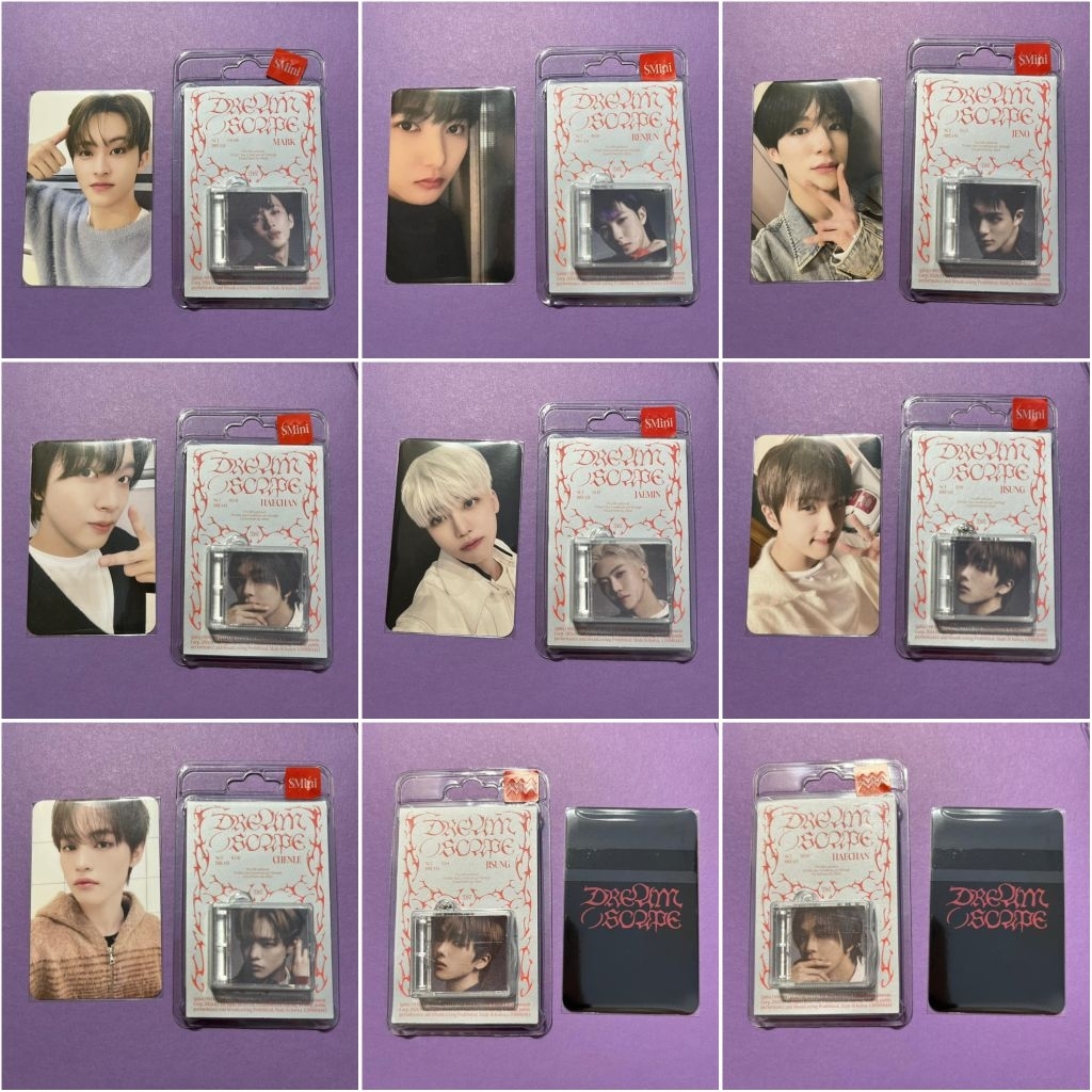 [Freebies 3 PC Official] Album & POB Mumo Japan Dream()Scape Sealed Cover Mark Lee Renjun Jeno Haech
