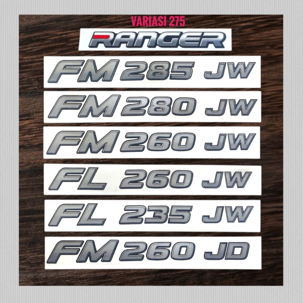 Stiker hino 500 / sticker Hino 500 / Stiker Hino 500 ranger / stiker Hino Fm 285 jw / stiker ranger 