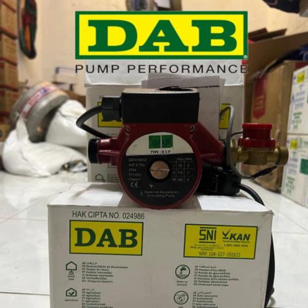 Pompa booster pompa dorong air panas DAB ZPS 15-9-140