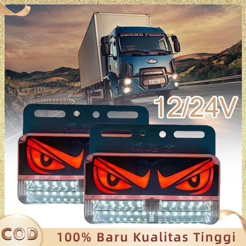 Lampu Rem Belakang Stop Kedip Led Lampu Rem Truk Pickup Lampu Rem Led Stop Belakang 12V/24v Lampu Va