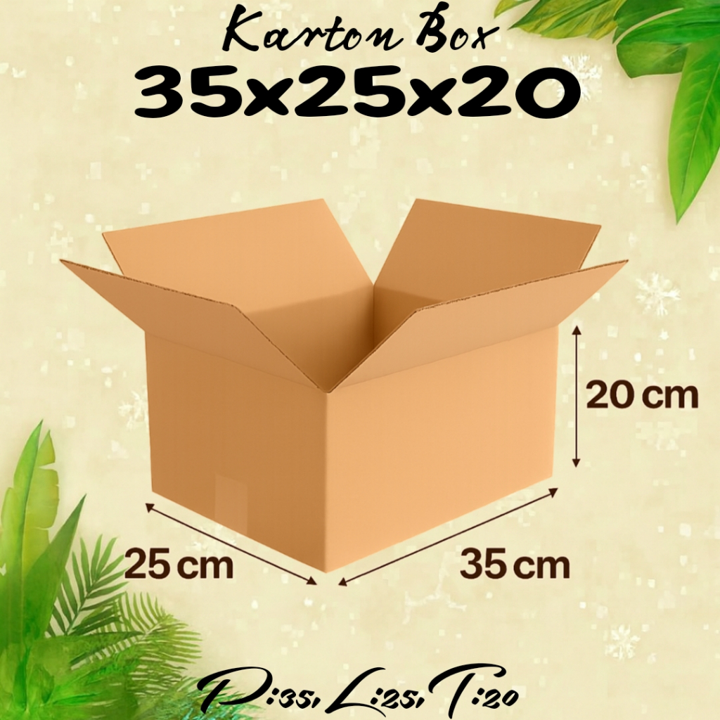 Kardus Packing UK 35x25x20 Kardus Polos,Kardus Murah,Kardus Mini,Kardus Kecil,Kardus Besar