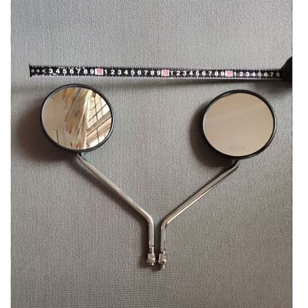 Spion Bulat cembung klasik ulir honda