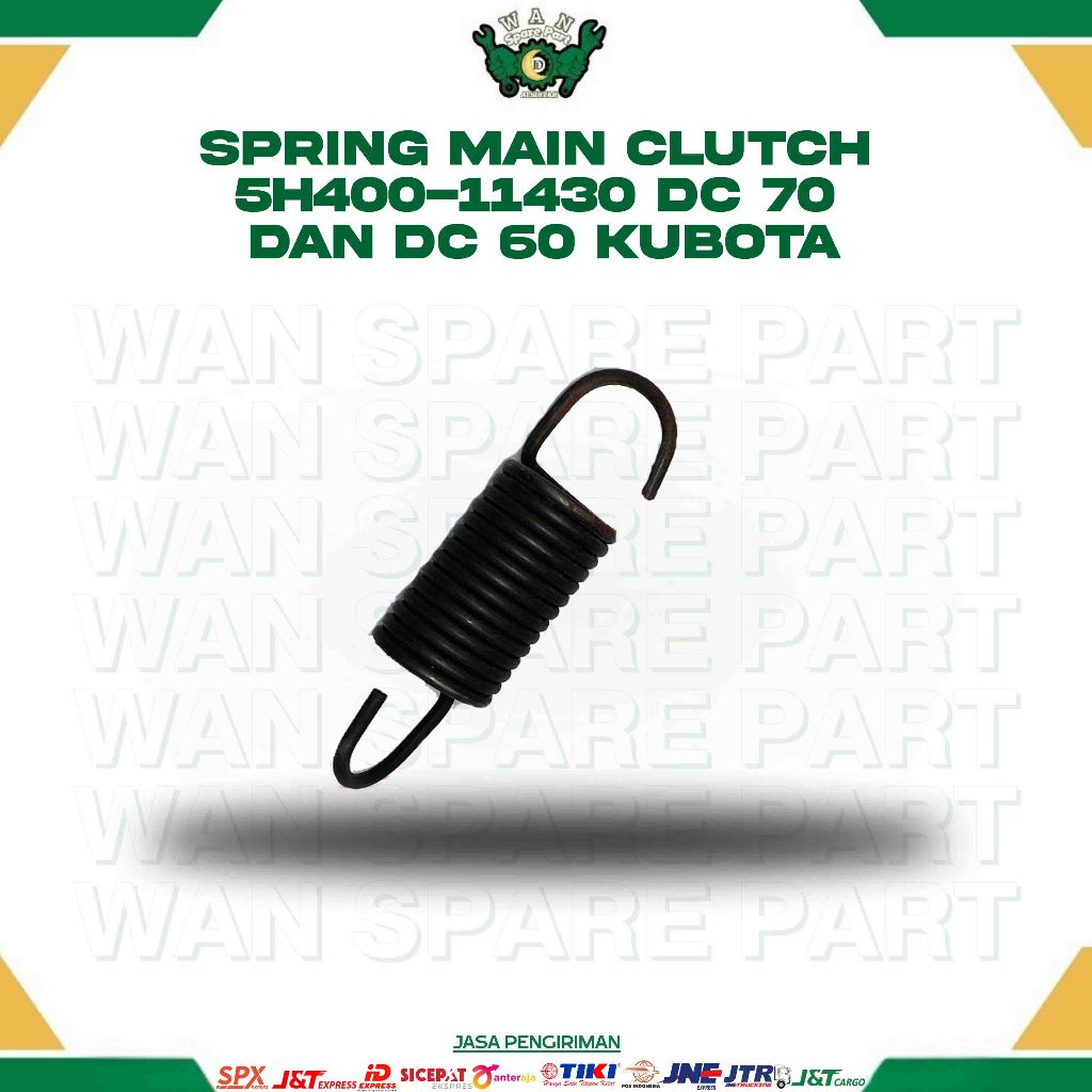 SPRING MAIN CLUTCH 5H400-11430 DC 70 DAN DC 60 KUBOTA for COMBINE HARVESTER WAN SPAREPART