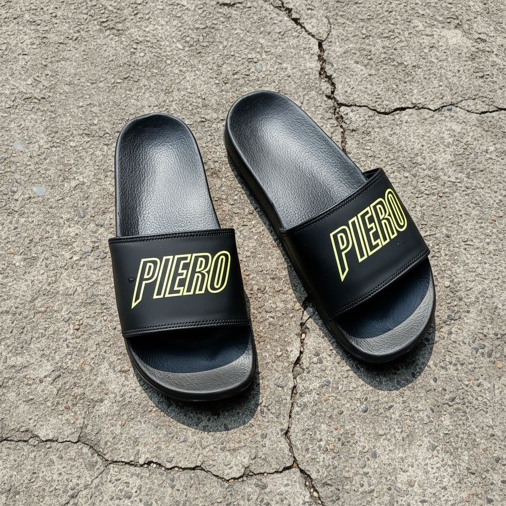 Sandal Slop Pria Wanita | Nyaman & Murah | Bahan Phylon + Rubber ] piero