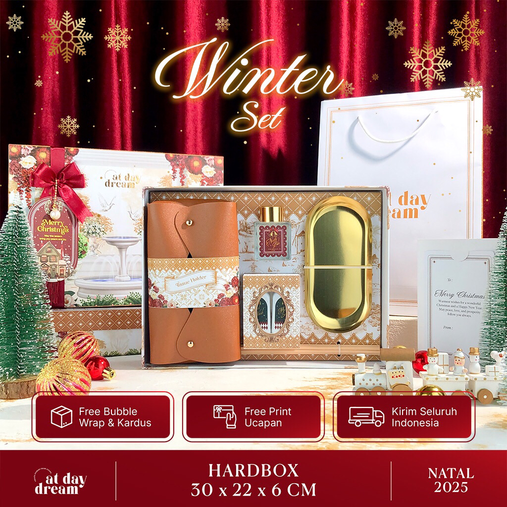 WINTER SET Christmas Hampers & Gift Reed Diffuser - at daydream