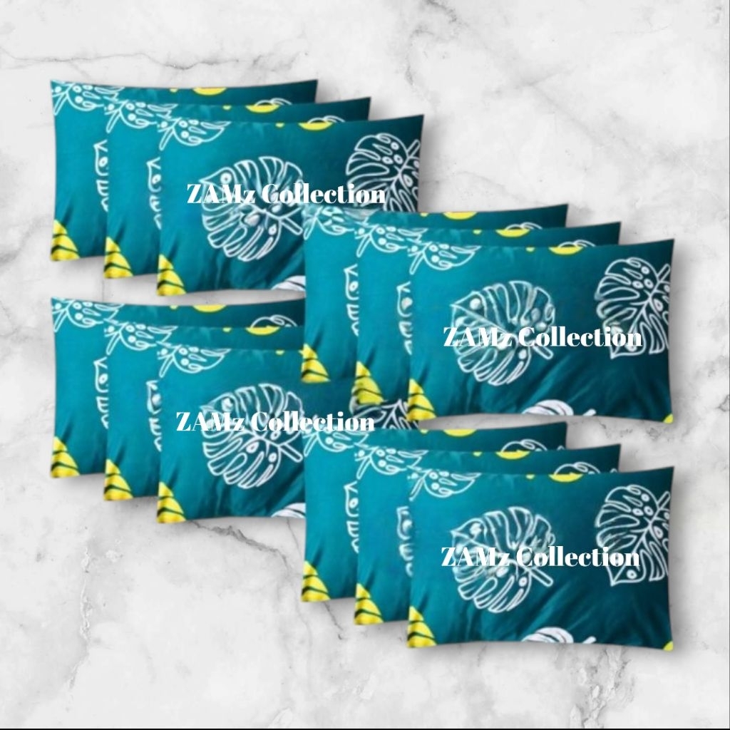 Sarung Bantal Resleting Motif Terbaru Isi 1 Lusin 12 Pcs Harga Grosir