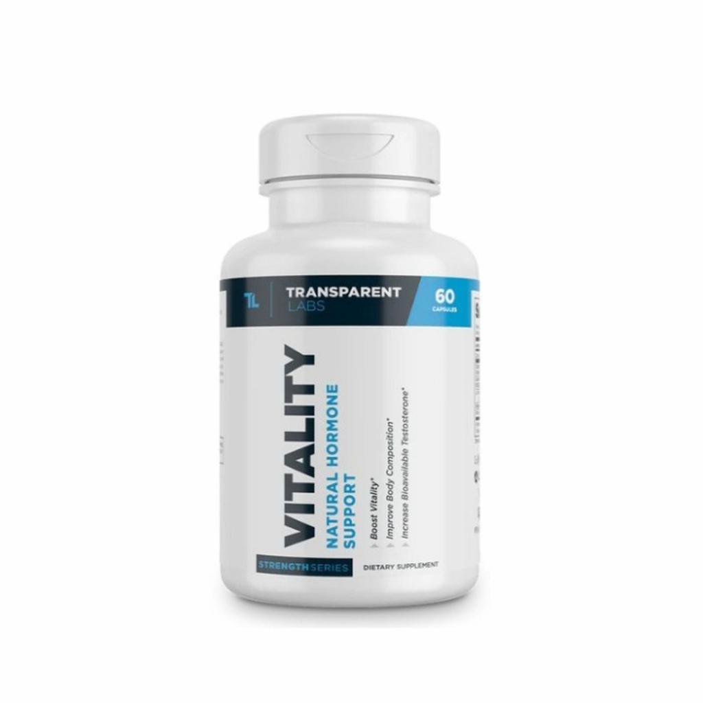 Transparent labs Vitality Testosterone booster Optimization Formula Natural testosterone support 60 