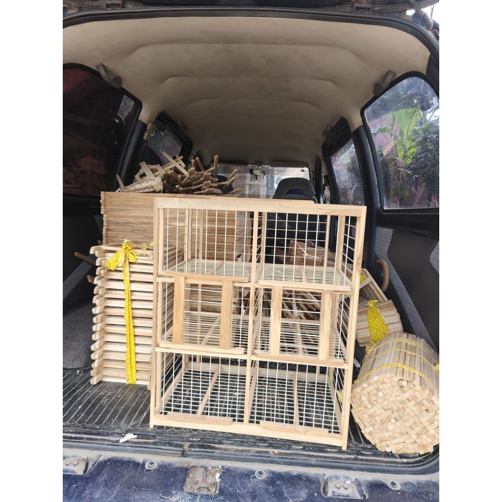 DONDANG GABURAN MERPATI 6PINTU FREE JERUJI FIBER