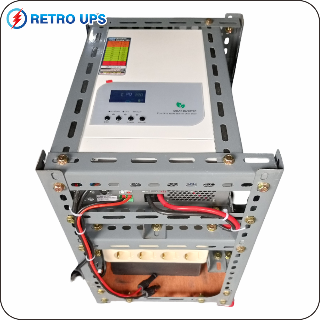 UPS Backup Listrik Serbaguna | Hybrid Solar Inverter PSW + Baterai LiFePO4 | Portable Power Station 