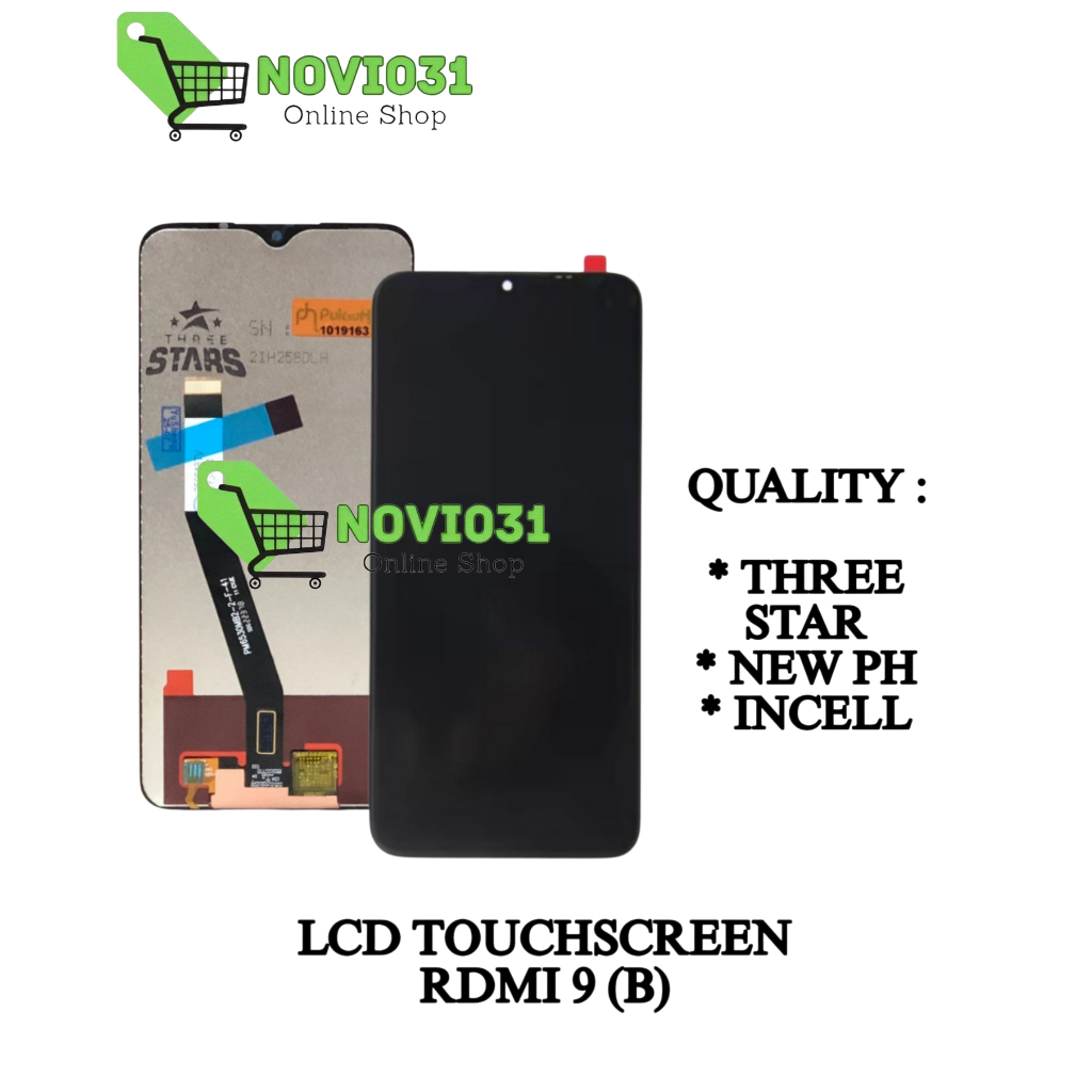 Novi031_ Lcd Touchscreen R3DM1 9 / 9 PRIME / P0CO M2