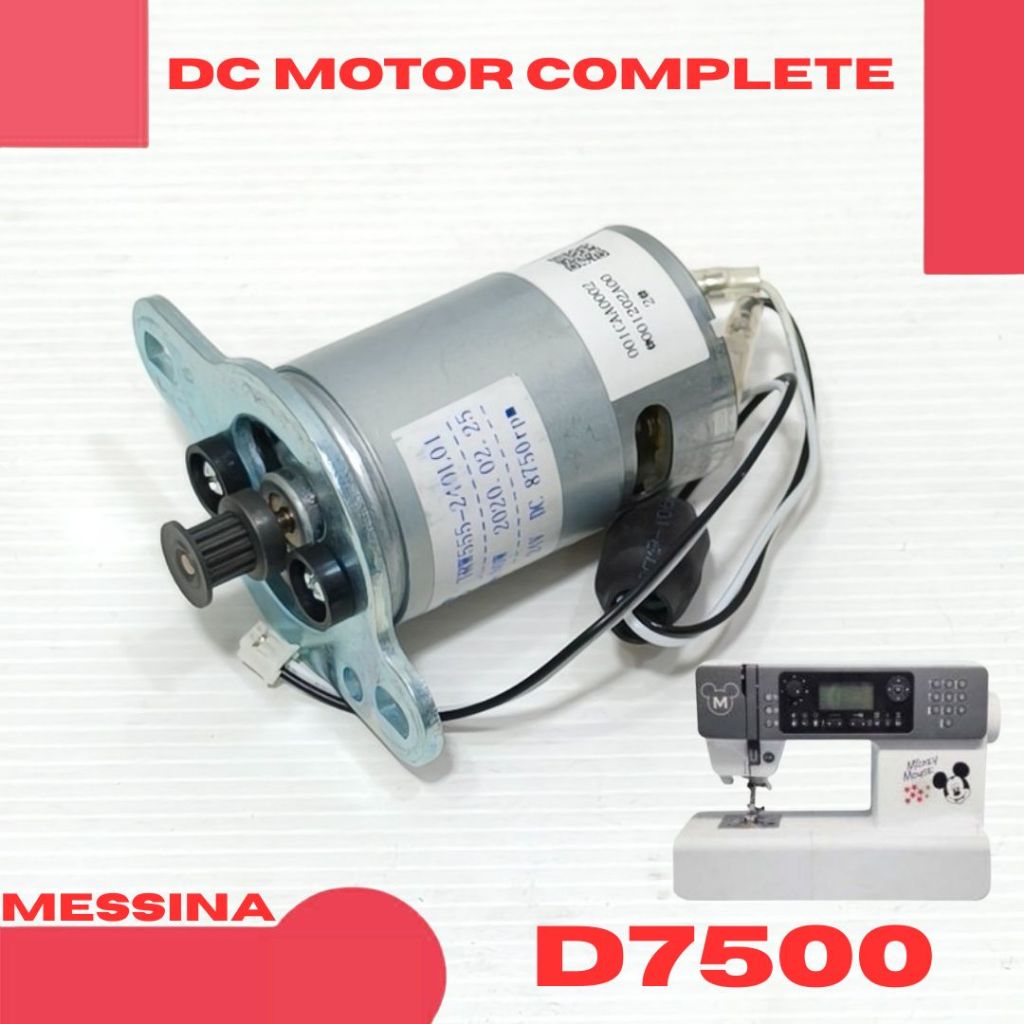 Dinamo / Motor MESSINA Disney D7500 Mesin Bordir Komputer D 7500