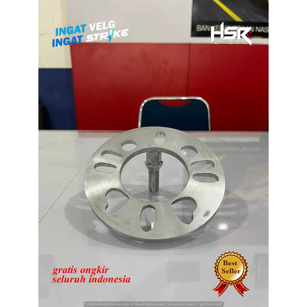 Spacer Velg Mobil Universal Tebal 8mm Ring Spacer Masuk Semua Type Mobil Bahan Aloy