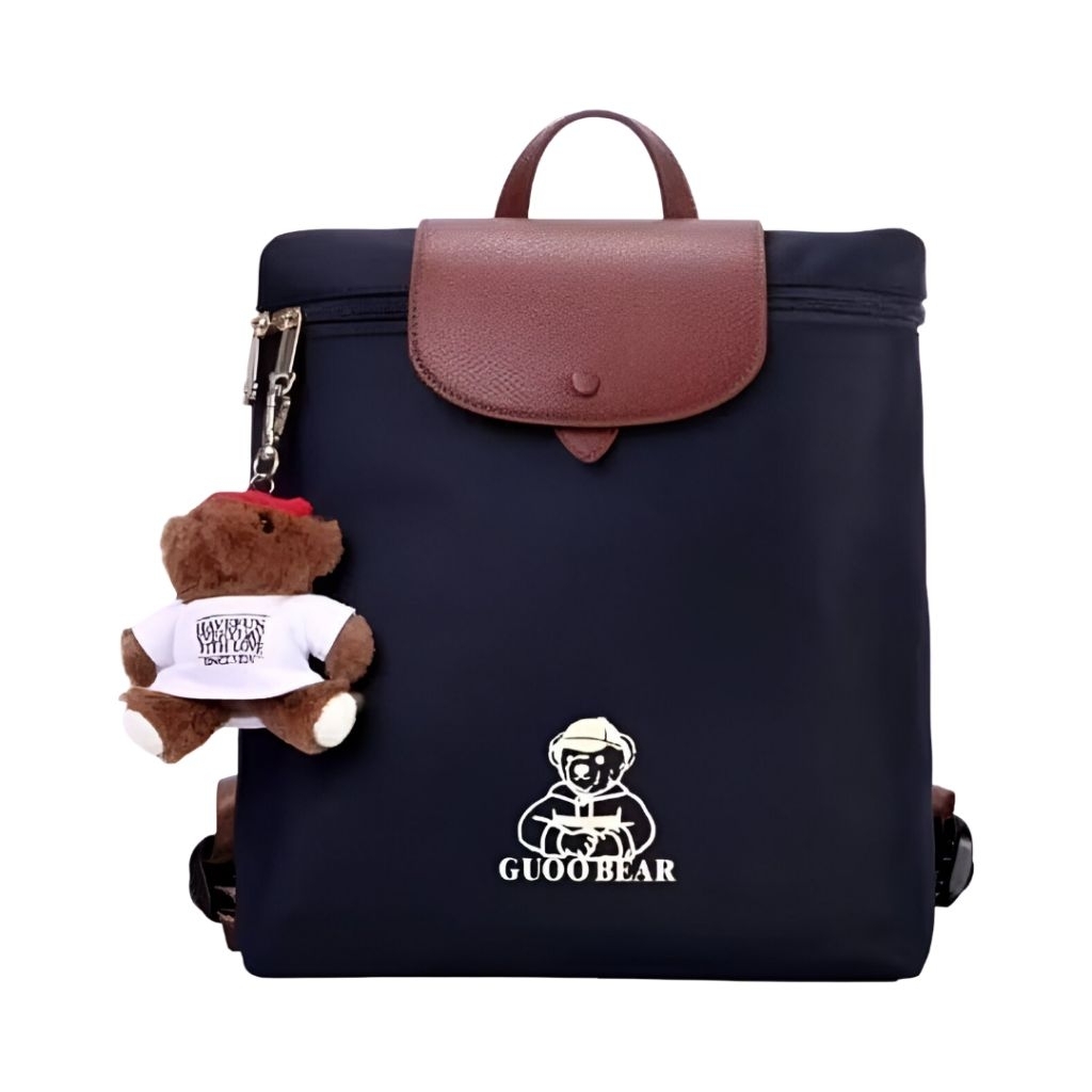 Tas Ttwn Guoo Bear Bangkok Original Gu1137 Ransel Rancel Backpack Punggung Sekolah Bag Wanita Woman 