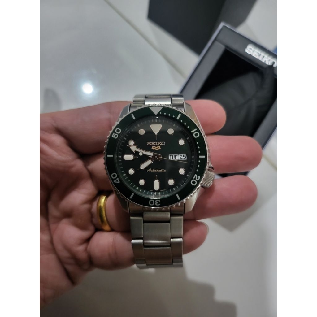 ORIGINAL SEIKO 5 SPORTS SRPD63K1 - SECOND