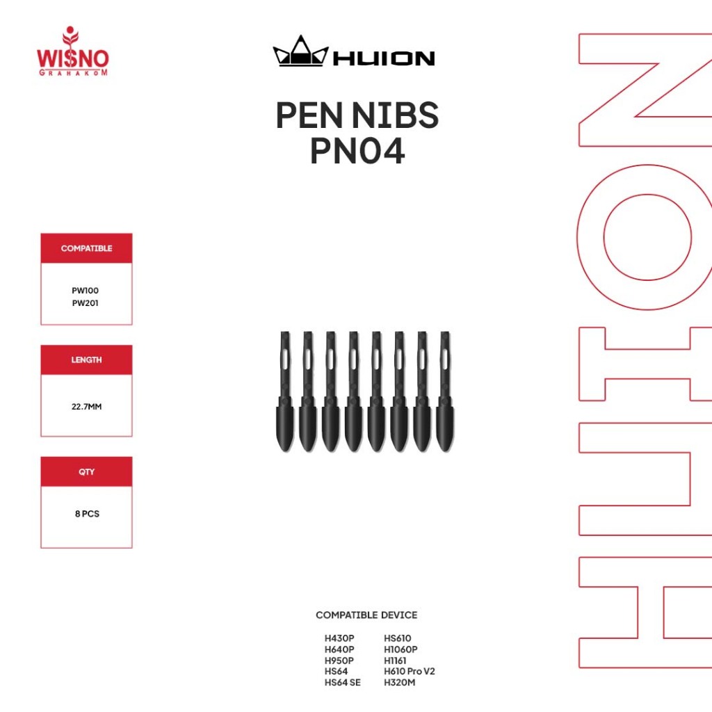 Huion Pen Nibs PN04 Original