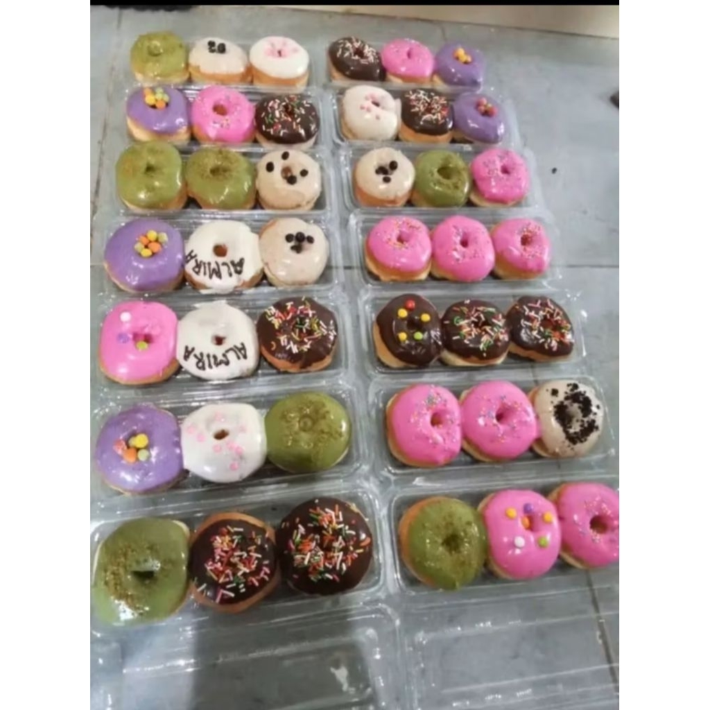 Mika Sosis Besar / Tray Mika Donat Kecil / Mika Sushi isi 50 Pcs