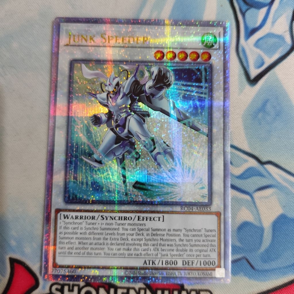 Yugioh AE Junk Speeder RC04-AE033 QCSE Original