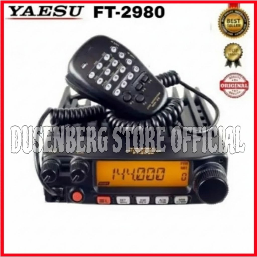 Radio Rig Yaesu FT 2980 Original Garansi Resmi Yaesu FT 2980
