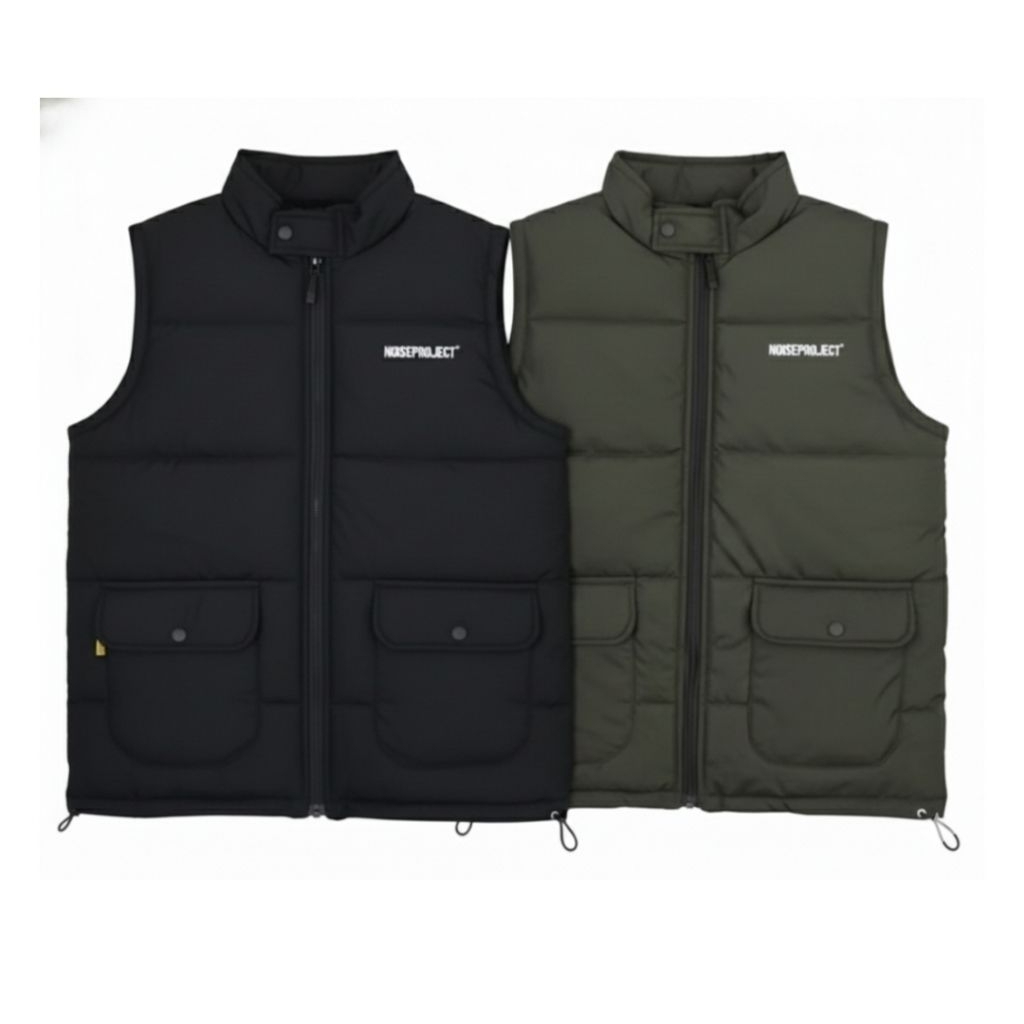 Vest Puffer Premium Rompi Anti Angin Rompi Motor Rompi Pria Rompi Vespa