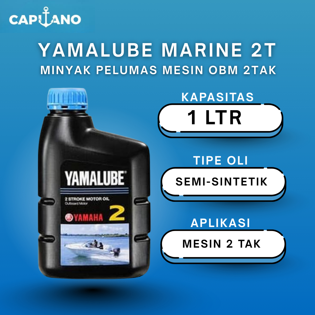 Oli Mesin 2 tak Oli Yamalube 1Ltr
