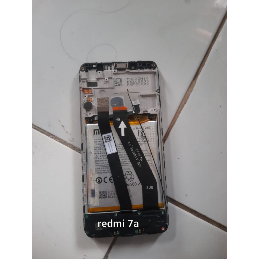 lcd original copotan redmi 7a