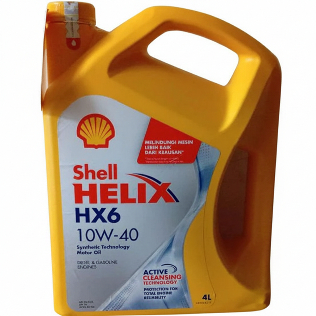 OLI MESIN MOBIL SHELL HELIX HX6 10W-40 4L