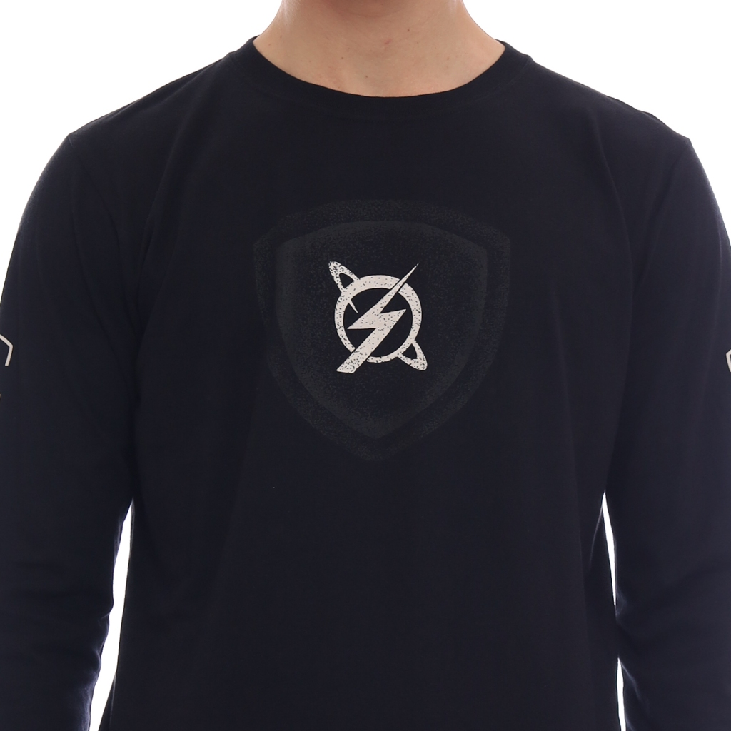 Planet Surf Clothing Kaos Lengan Panjang Pria Kies Long Tee 231A Planet Surf