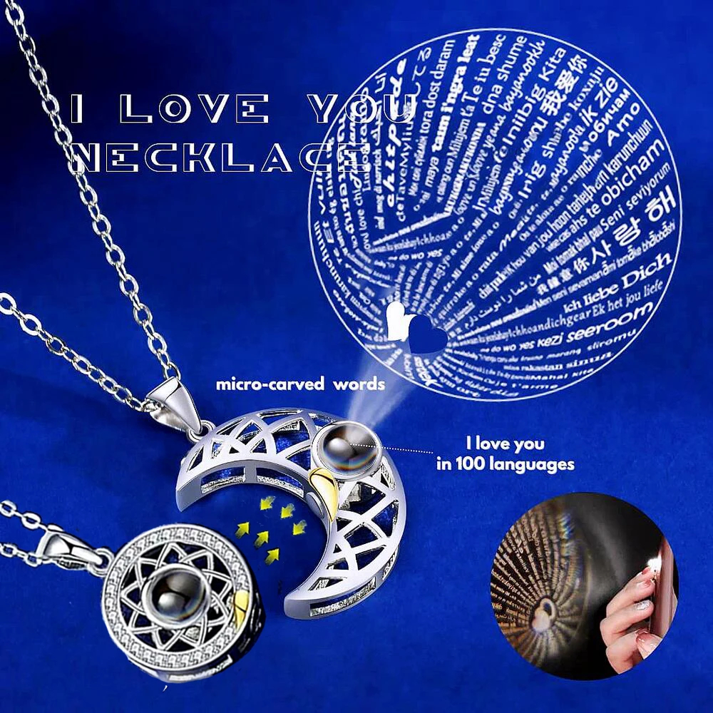 COD Kalung Couple Magnet Kalung Pasangan Kalung Couple-Sun and Moon kalung pasangan Chinese style ka