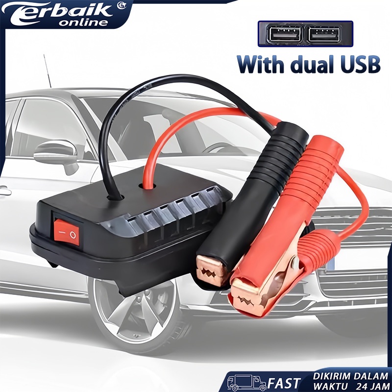 Starter jumper mobil portabel Starter jumper aki mobil Kotak jumper portabel baterai lithium Paket b