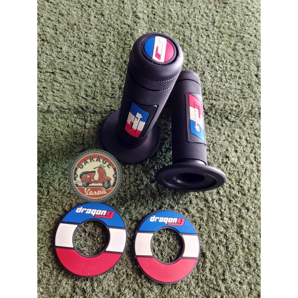 handgrip Grip model bendera vespa classic, vespa matic, bebek, matic, sport